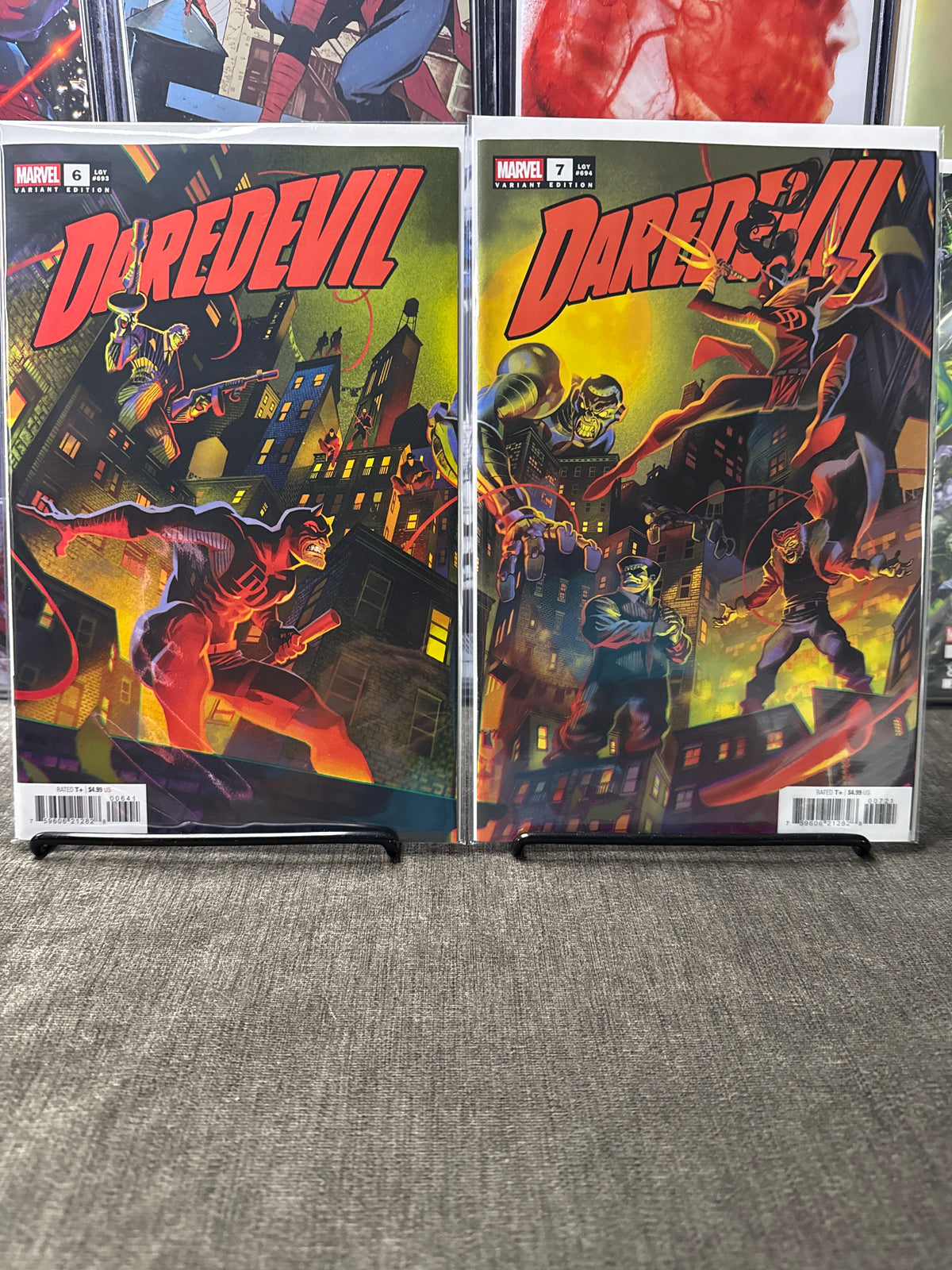 DAREDEVIL #6 & #7 – FLAVIANO 2-PART CONNECTING VARIANT SET