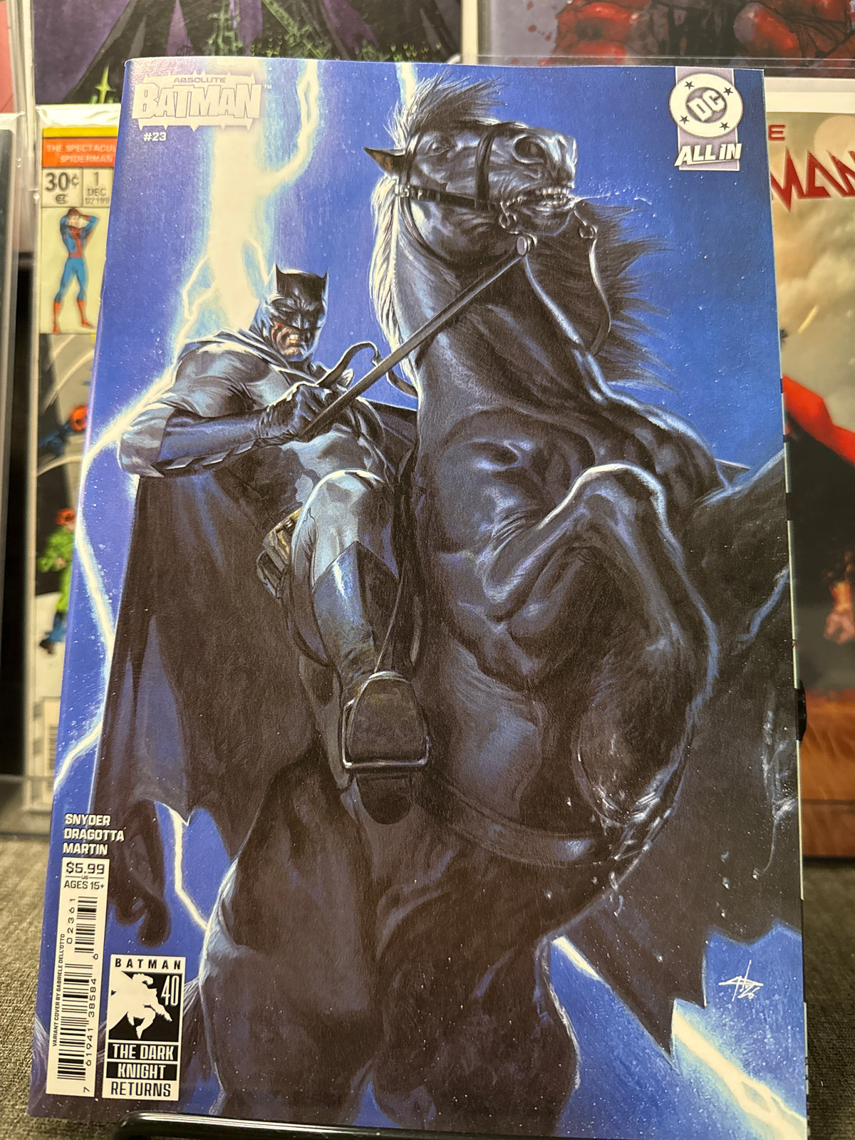 ABSOLUTE BATMAN #23 CVR E GABRIELE DELL OTTO DARK KNIGHT RETURNS