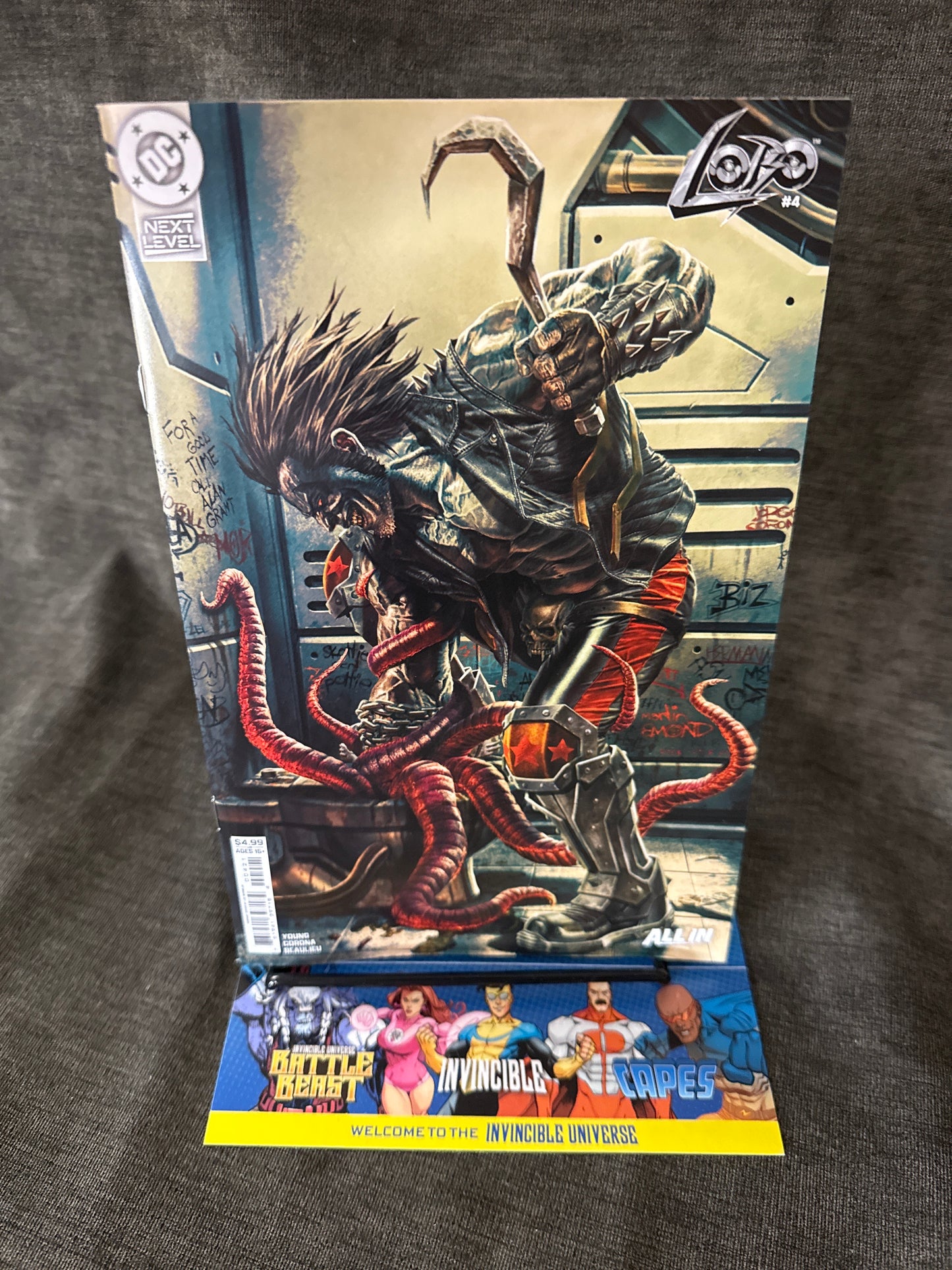 LOBO #4 CVR B LEE BERMEJO CARD STOCK VARIANT