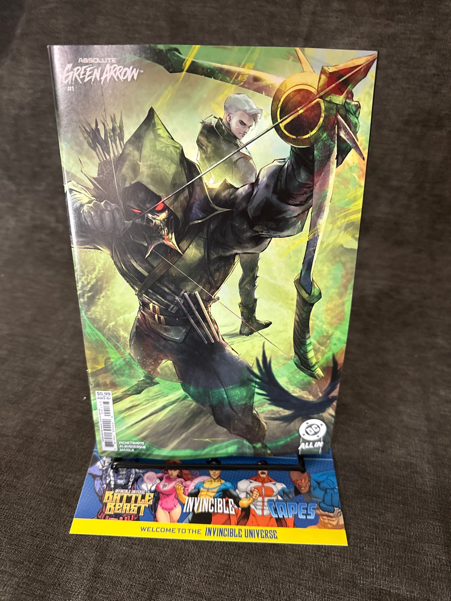 ABSOLUTE GREEN ARROW #1 (OF 6) SECOND PRINTING β CVR B IVAN TAO CARD STOCK VARIANT