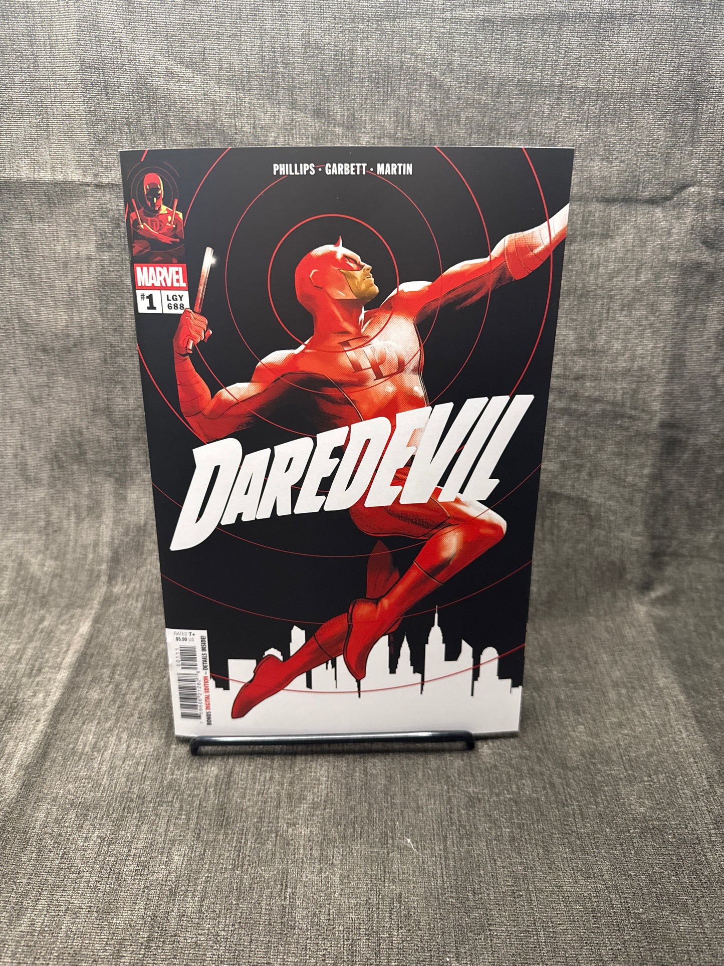 Daredevil #1 Lee Garbett Cover (2024) – Marvel Comics