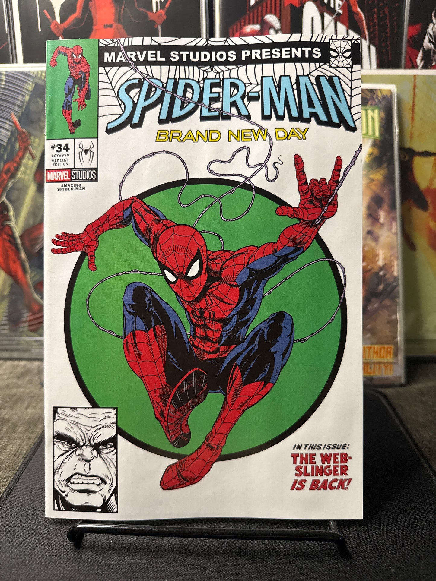 AMAZING SPIDER-MAN #34 ADAM STAFFORD SPIDER-MAN: BRAND NEW DAY