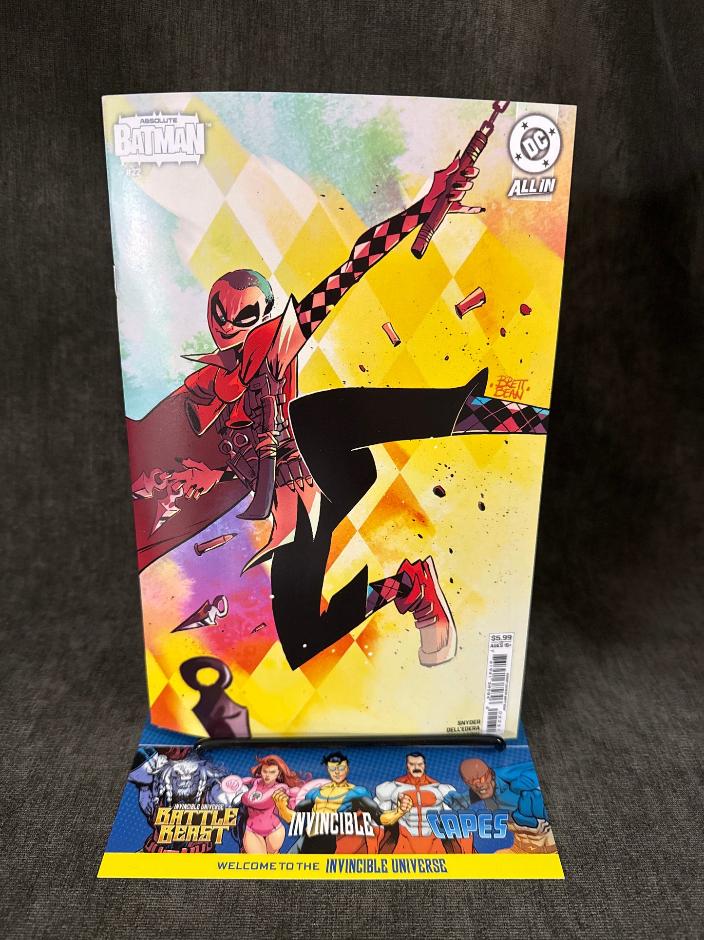 ABSOLUTE BATMAN #22 β Cover C Brett Bean Card Stock Variant