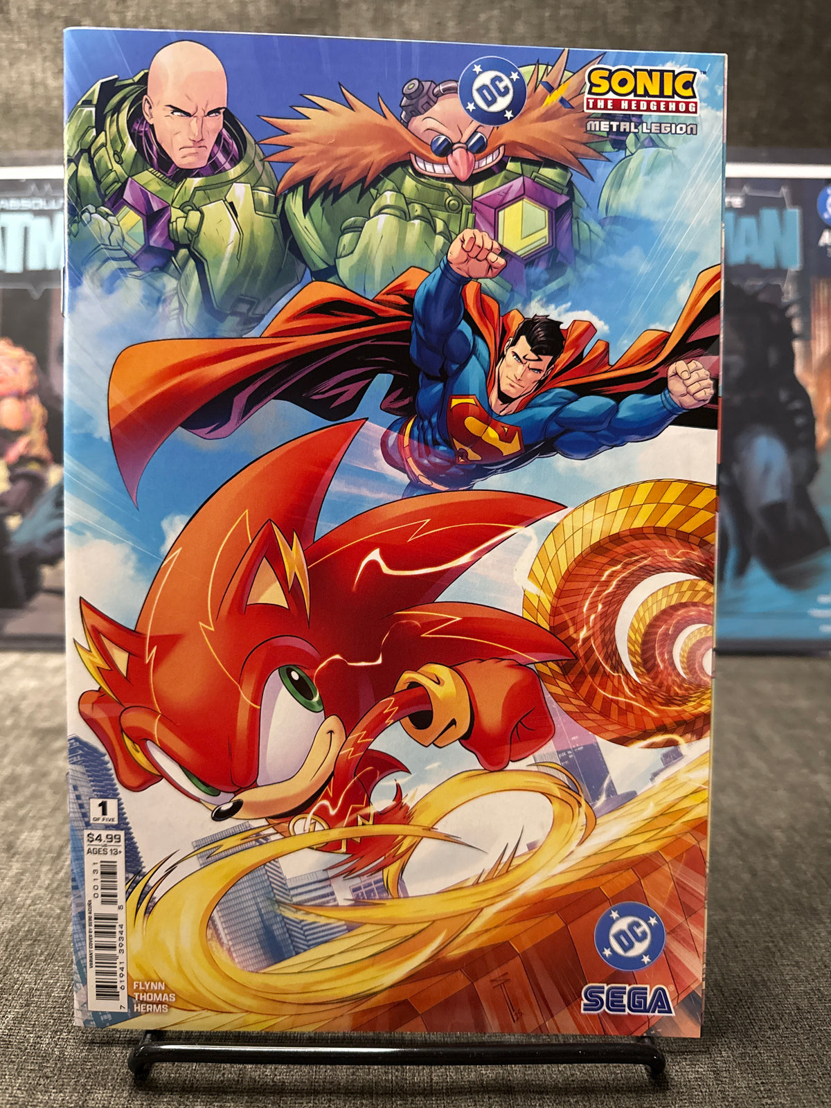DC X SONIC THE HEDGEHOG THE METAL LEGION #1 (OF 5) CVR C SERG ACUNA