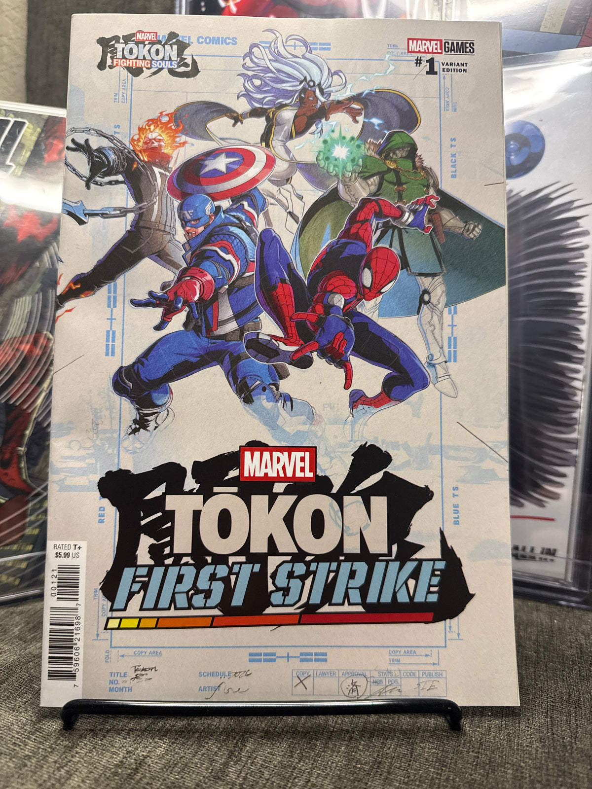 MARVEL TOKON: FIRST STRIKE #1 MARVEL TOKON: FIGHTING SOULS VARIANT