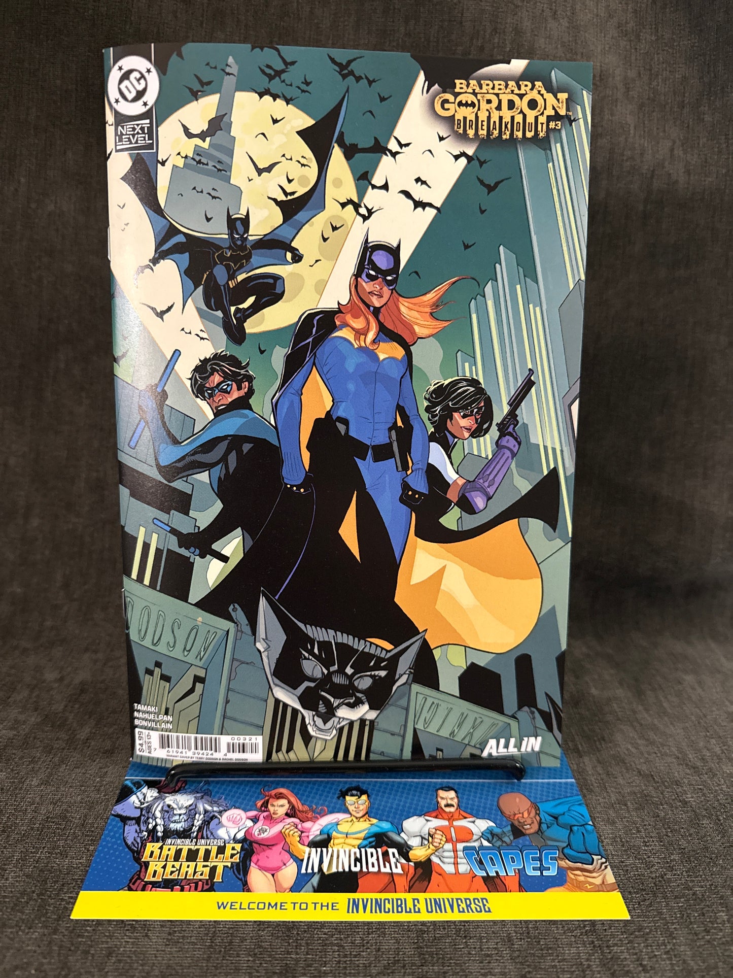 BARBARA GORDON BREAKOUT #3 CVR B TERRY DODSON CARD STOCK VAR