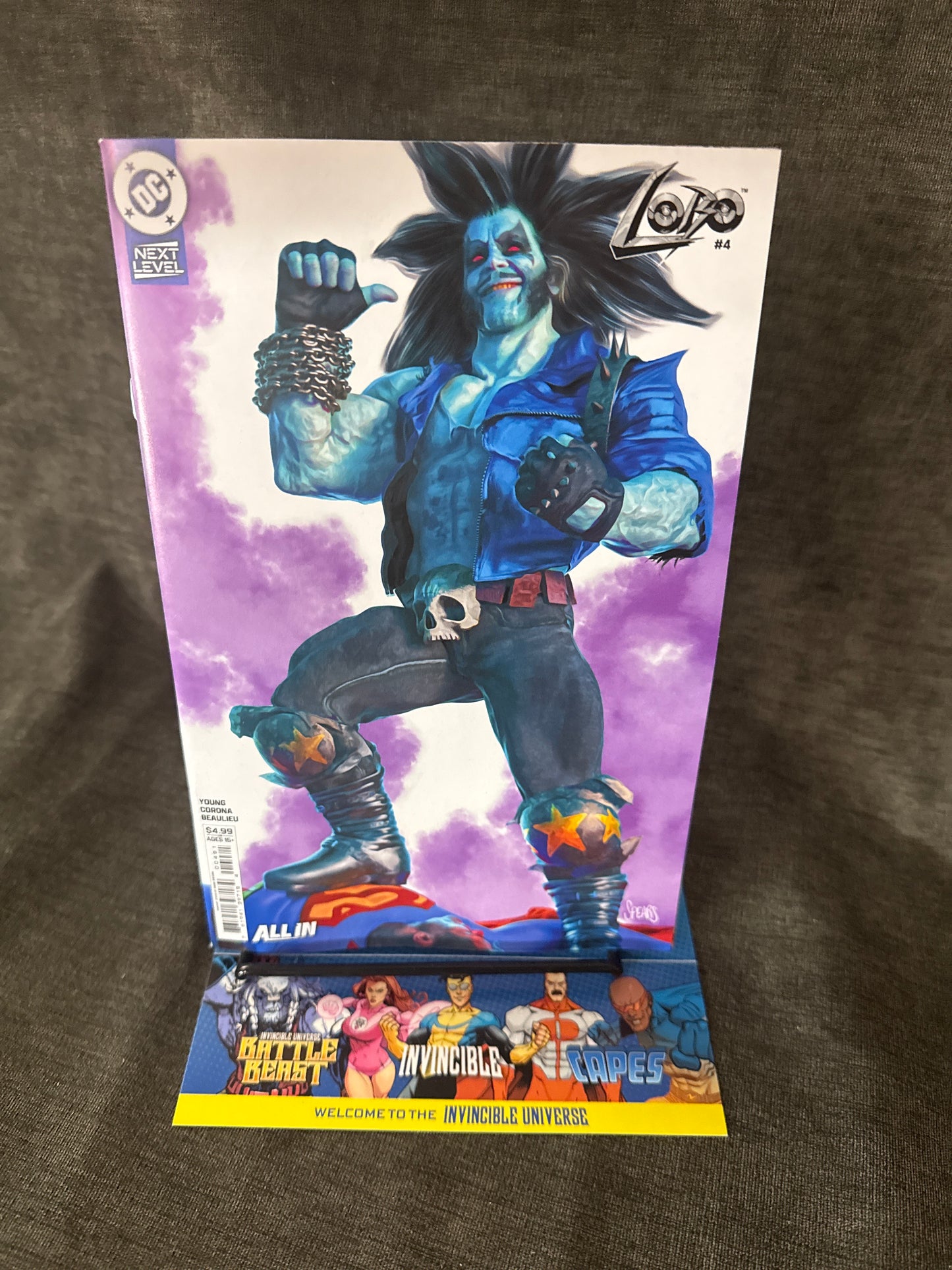 LOBO #4 CVR G MARK SPEARS CARD STOCK VARIANT