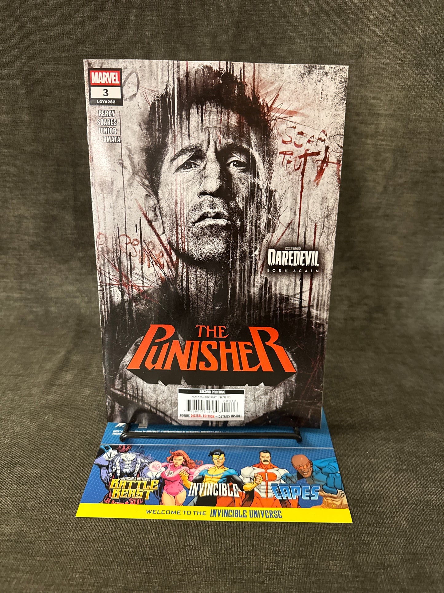 PUNISHER #3 MARVEL TELEVISION 2ND PRINTING VARIANT