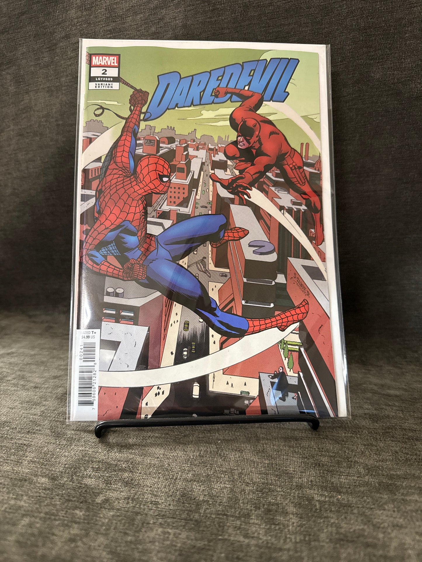 🔥DAREDEVIL #2 STEVE RUDE VARIANT