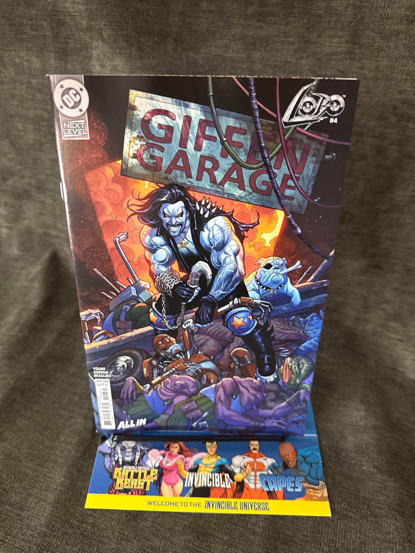 LOBO #4 CVR D FRANK CHO CARD STOCK VAR