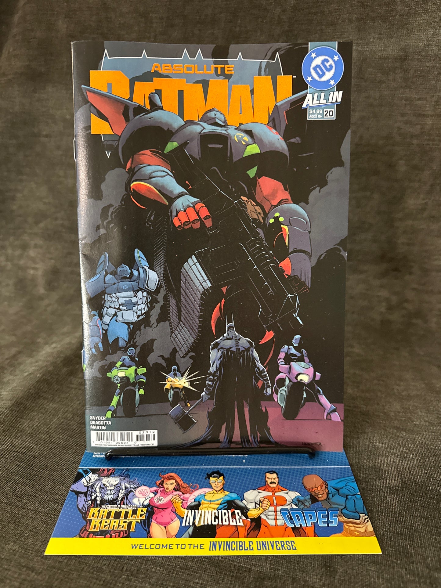 ABSOLUTE BATMAN #20 CVR A NICK DRAGOTTA – REPLACEMENT COPIES / 2ND PRINTING
