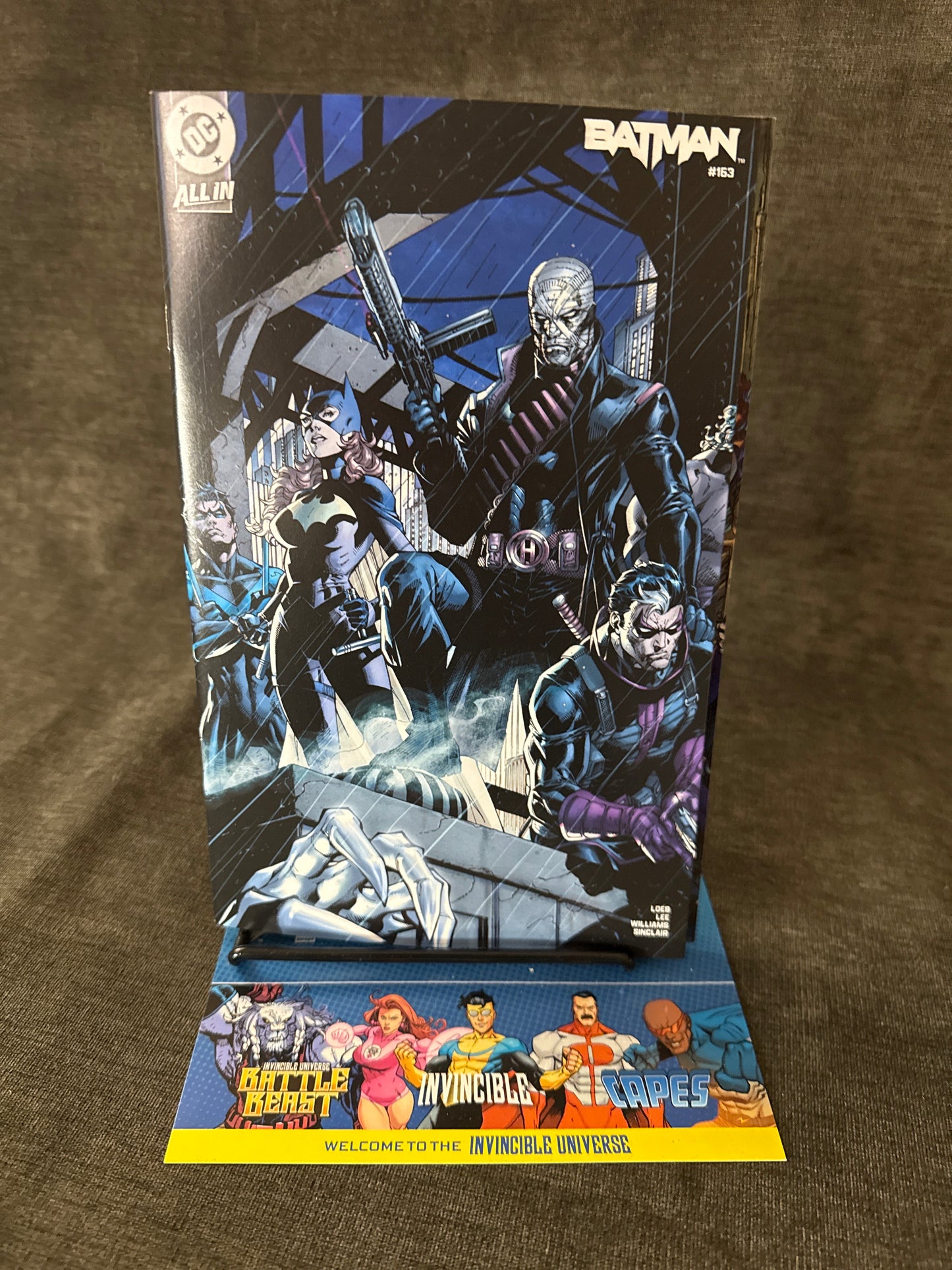 BATMAN #163 CVR I JIM LEE & SCOTT WILLIAMS HUSH CONNECTING GATEFOLD VAR
