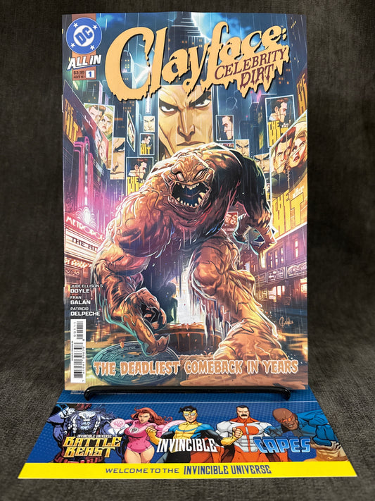 CLAYFACE: CELEBRITY DIRT #1 (OF 6) – Cover A Fran Galán