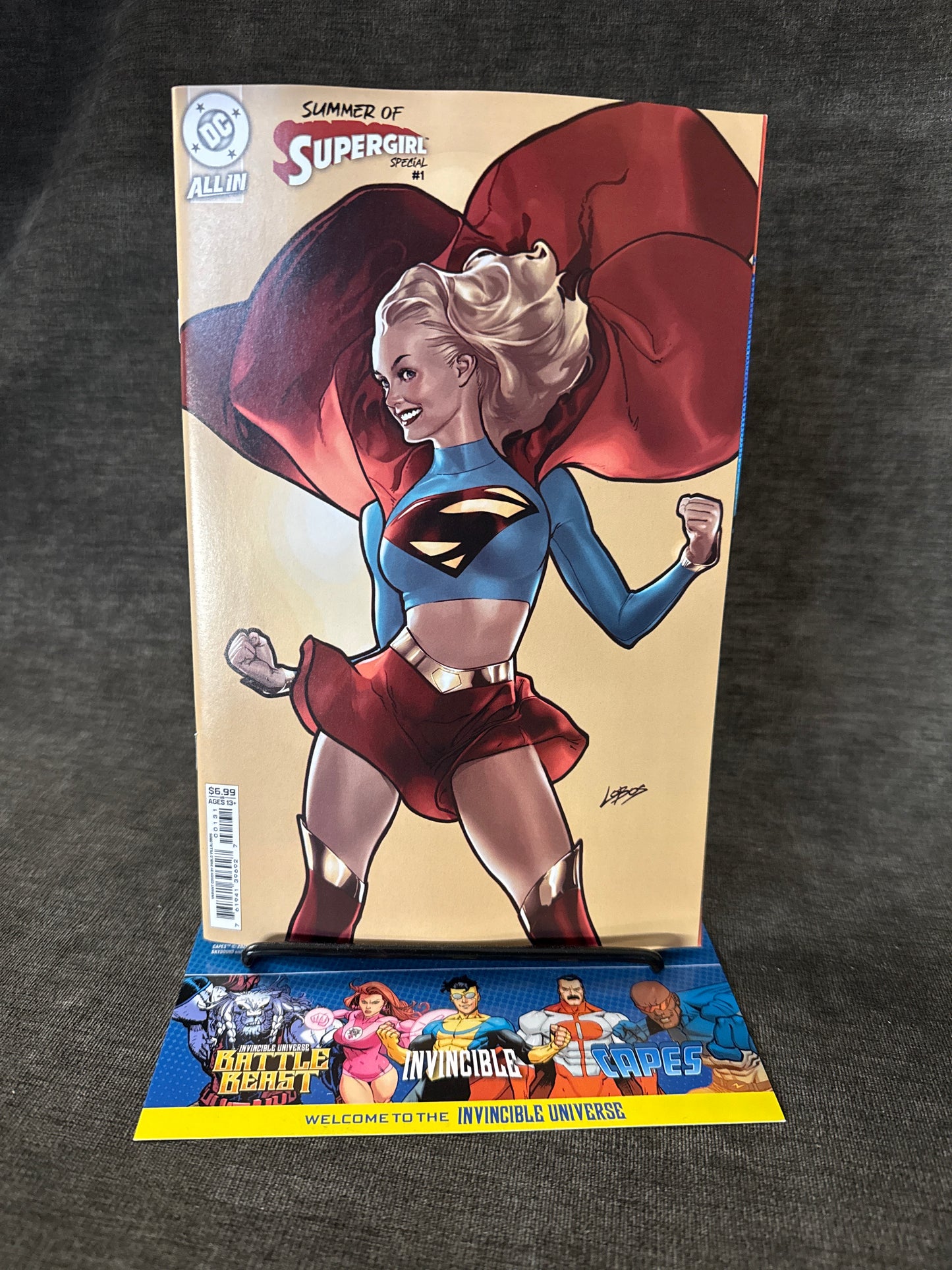 SUMMER OF SUPERGIRL SPECIAL #1 (ONE SHOT) CVR B PABLO VILLALOBOS VARIANT