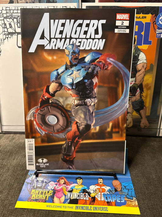 AVENGERS: ARMAGEDDON #2 MCFARLANE TOYS MARVEL RIVALS VARIANT
