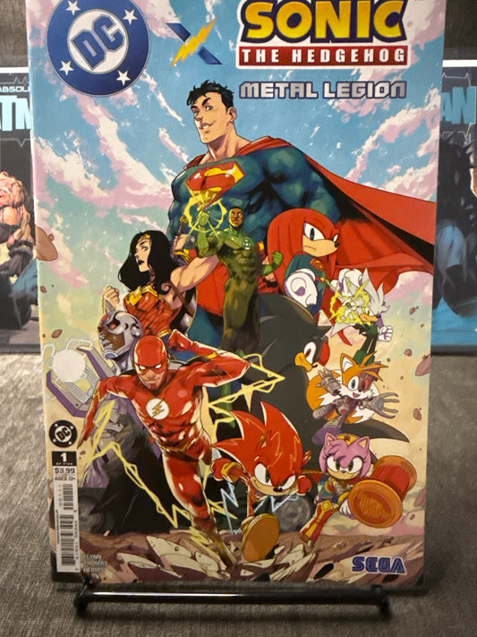 DC X SONIC THE HEDGEHOG THE METAL LEGION #1 (OF 5) CVR A PABLO M COLLAR