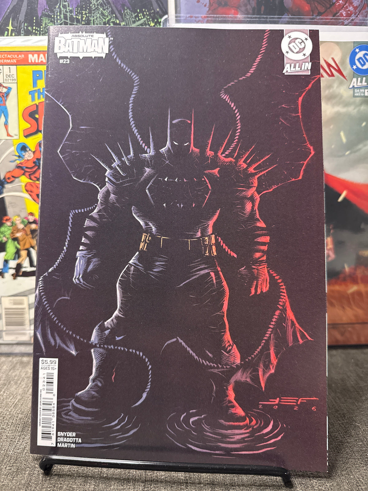 ABSOLUTE BATMAN #23 CVR D JUAN FERREYRA CARD STOCK VAR