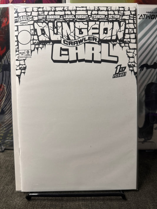 DUNGEON CRAWLER CARL SPECIAL EDITION #0 – Cover E Blank Sketch Variant