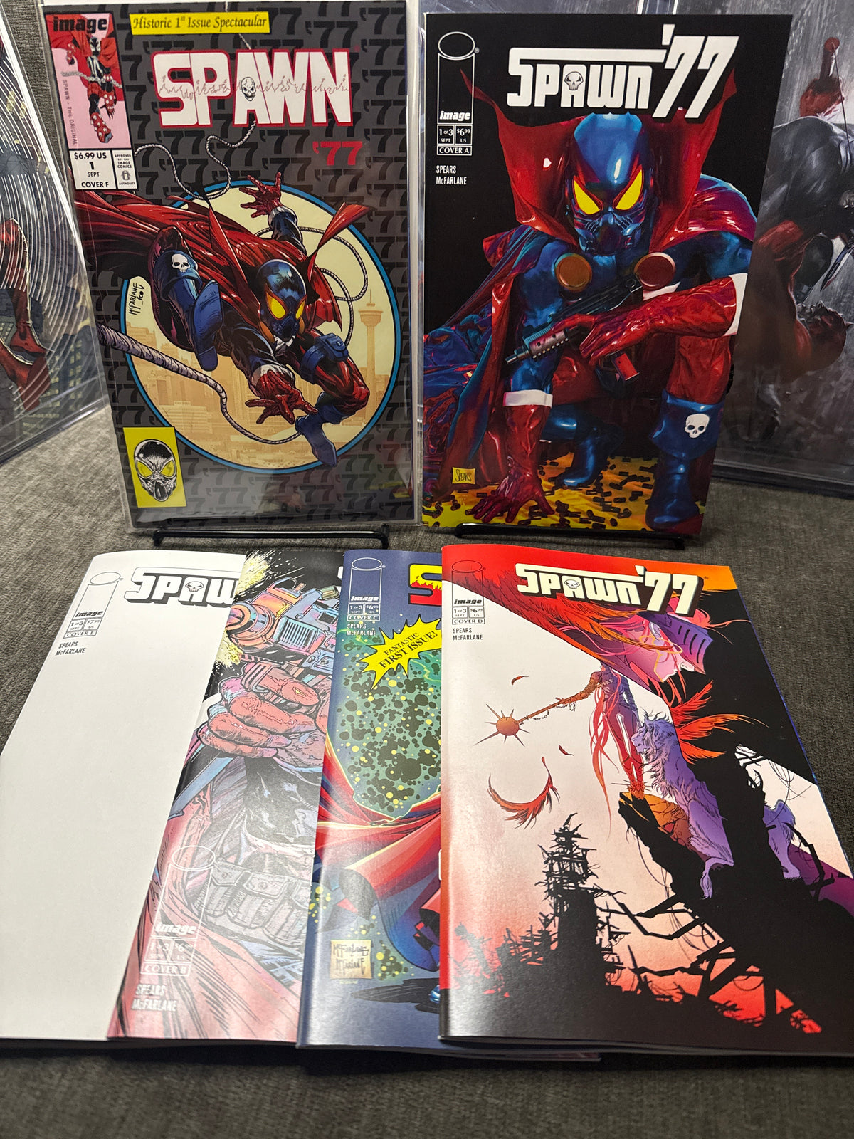 SPAWN 77 #1 (OF 3) – COVERS A–F 6-COMIC BUNDLE