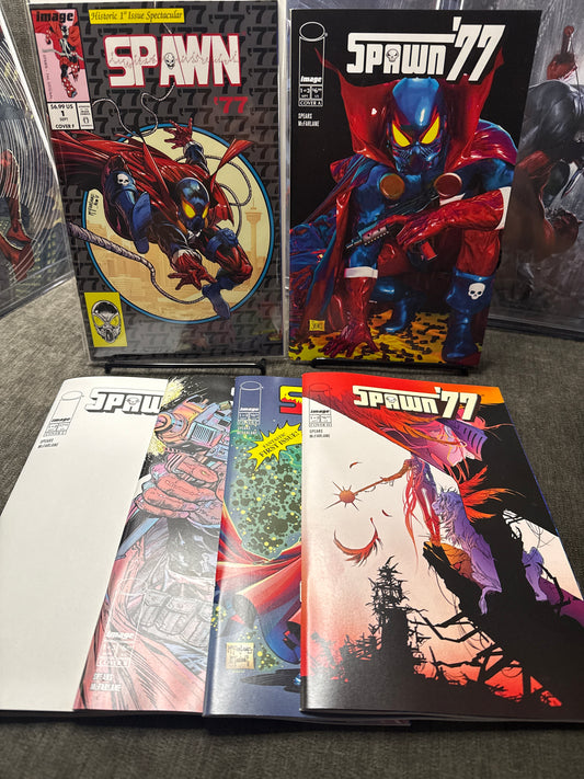 SPAWN 77 #1 (OF 3) – COVERS A–F 6-COMIC BUNDLE