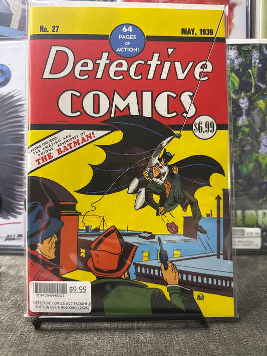 DETECTIVE COMICS #27 FACSIMILE EDITION CVR A BOB KANE (2026)