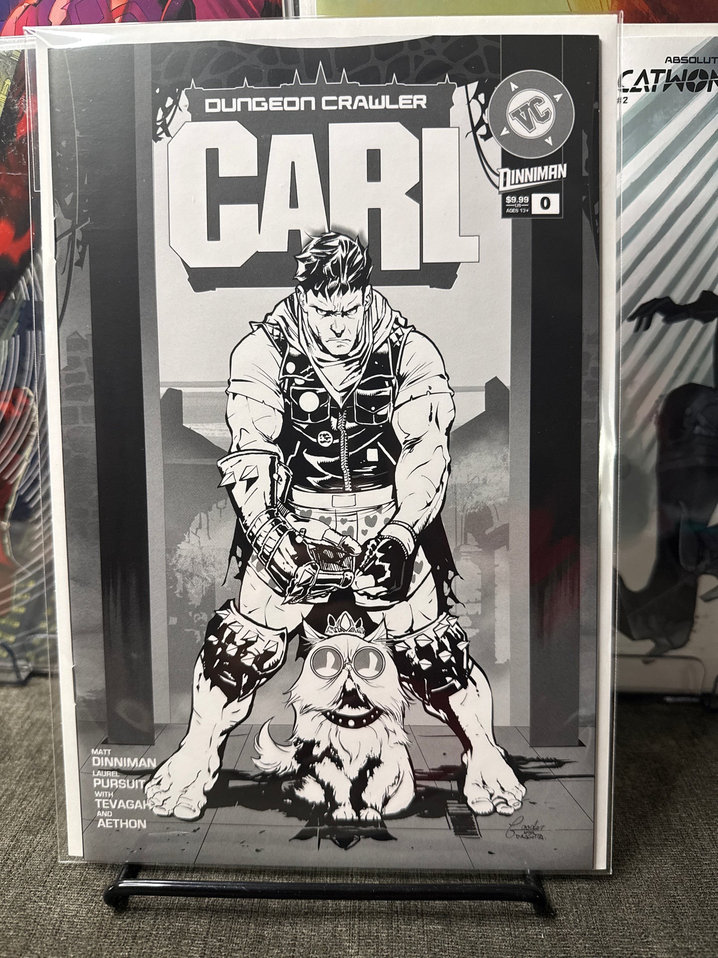 DUNGEON CRAWLER CARL SPECIAL EDITION #0 CVR B NATHAN GOODEN ABSOLUTE BATMAN B&W