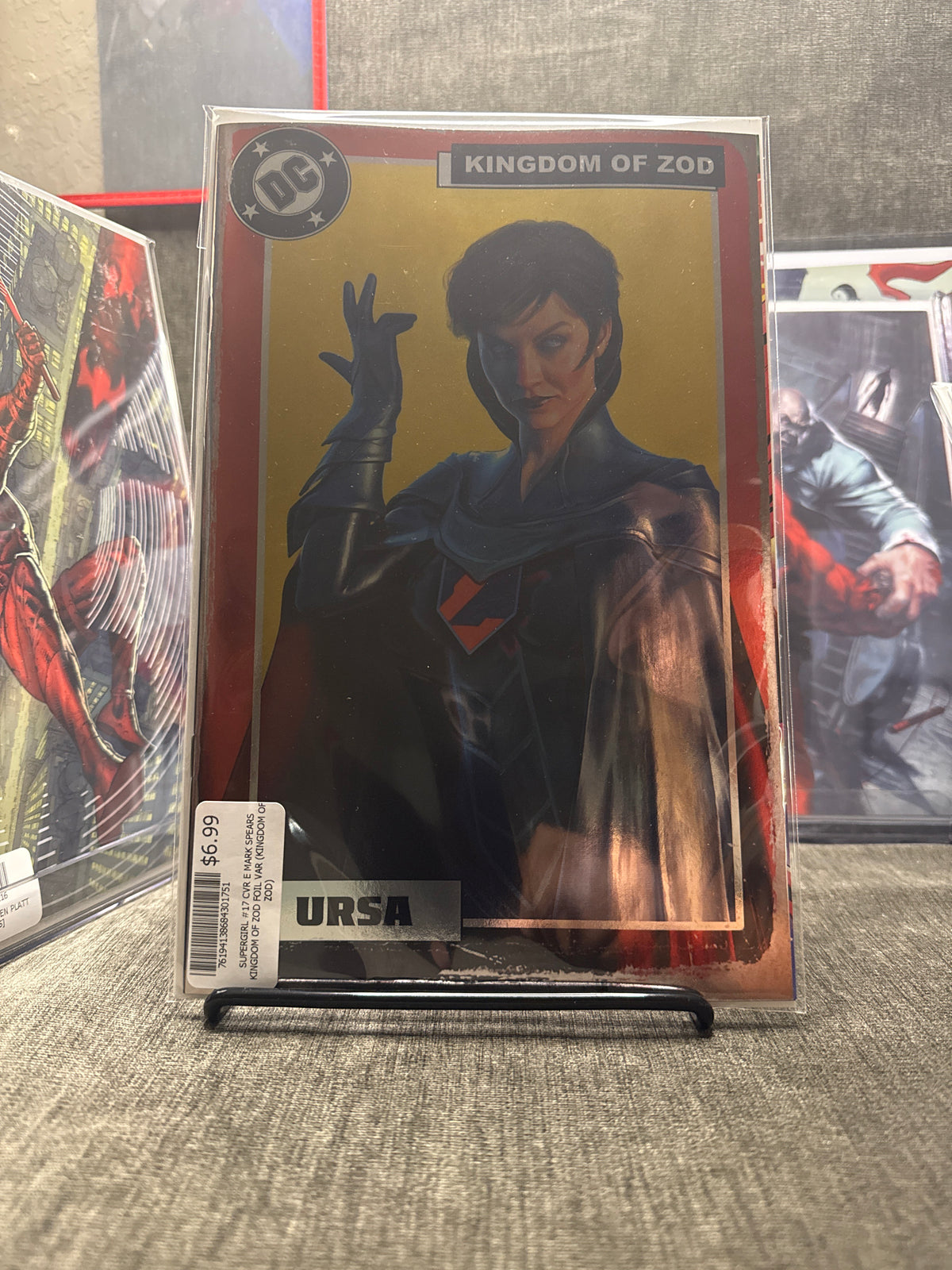 SUPERGIRL #17 CVR E MARK SPEARS KINGDOM OF ZOD FOIL VAR (KINGDOM OF ZOD)