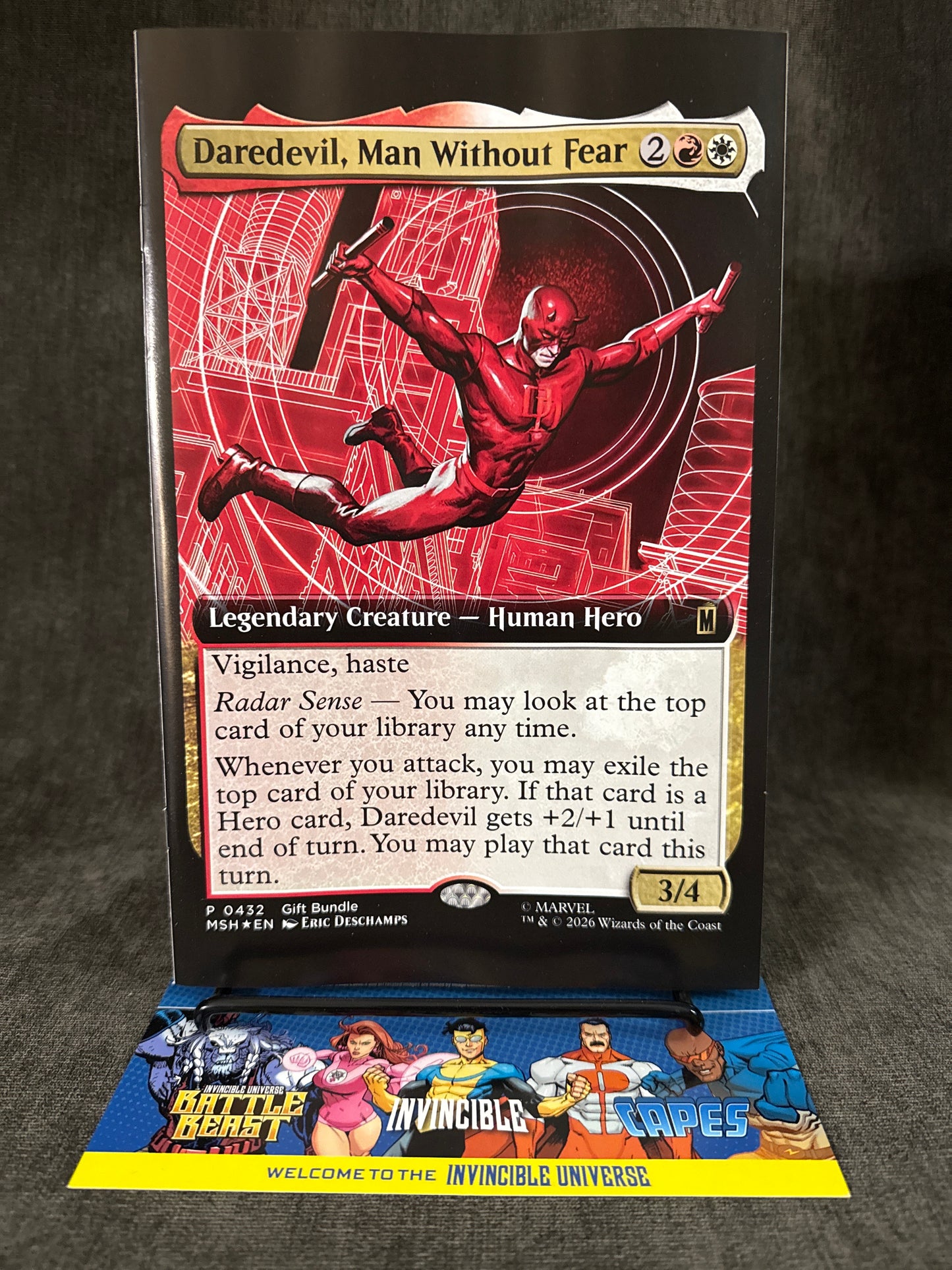 DAREDEVIL #4 CLASSIFIED ARTIST MAGIC: THE GATHERING VARIANT