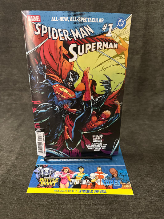 MARVEL/DC: SPIDER-MAN/SUPERMAN #1 – Alessandro Cappuccio 3rd Printing Variant