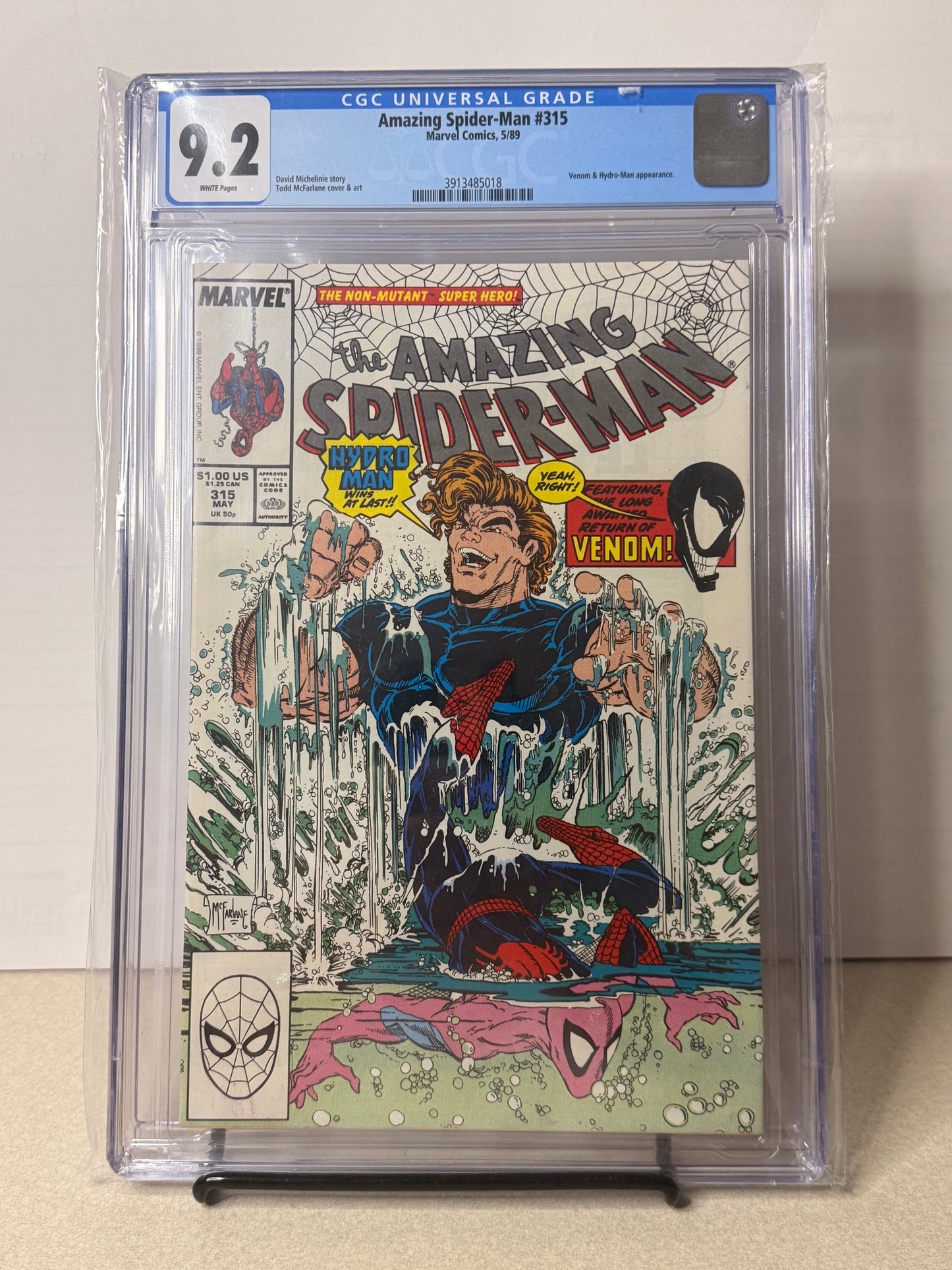 Amazing Spider-Man #315 CGC 9.2
