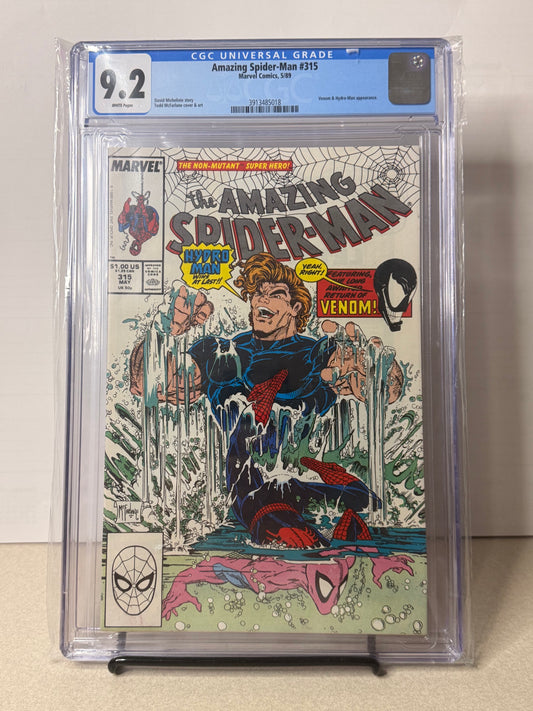 Amazing Spider-Man #315 CGC 9.2