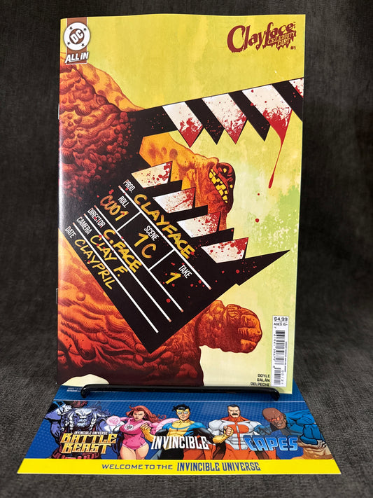 CLAYFACE: CELEBRITY DIRT #1 (OF 6) – Cover B Mike Del Mundo Card Stock Variant