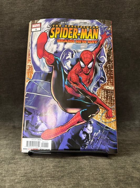 🕷️ SPECTACULAR SPIDER-MAN: BRAND NEW DAY #1 – Marvel Comics 🕷️