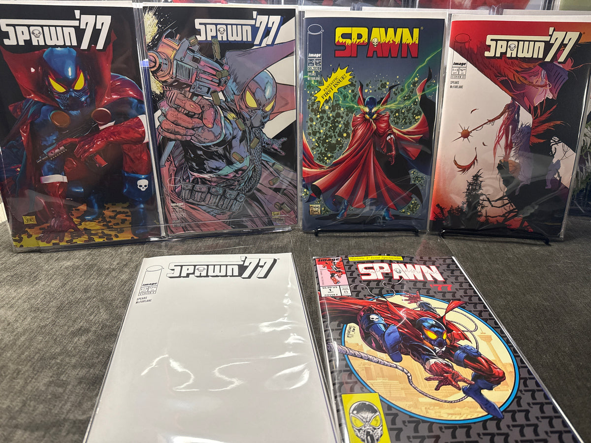 SPAWN 77 #1 (OF 3) – COVERS A–F 6-COMIC BUNDLE