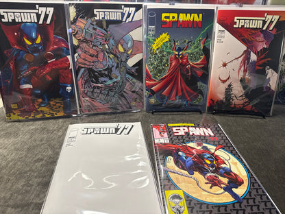 SPAWN 77 #1 (OF 3) – COVERS A–F 6-COMIC BUNDLE