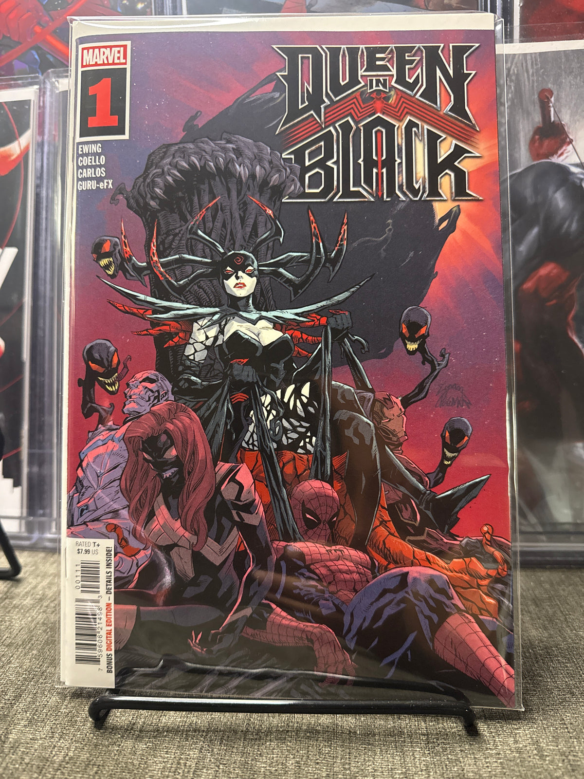 QUEEN IN BLACK #1 [QIB] – RYAN STEGMAN MAIN COVER