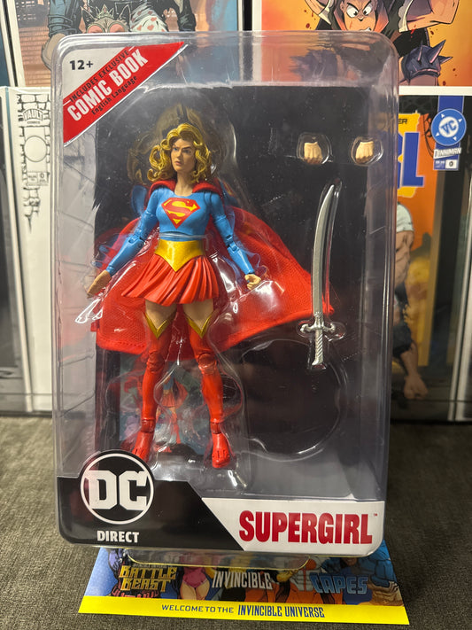 Supergirl (Supergirl: Woman of Tomorrow) 7in Figure with Comic (Page Punchers)