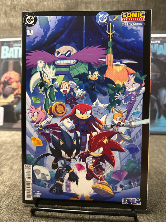 DC X SONIC THE HEDGEHOG THE METAL LEGION #1 (OF 5) CVR D MIN HO KIM