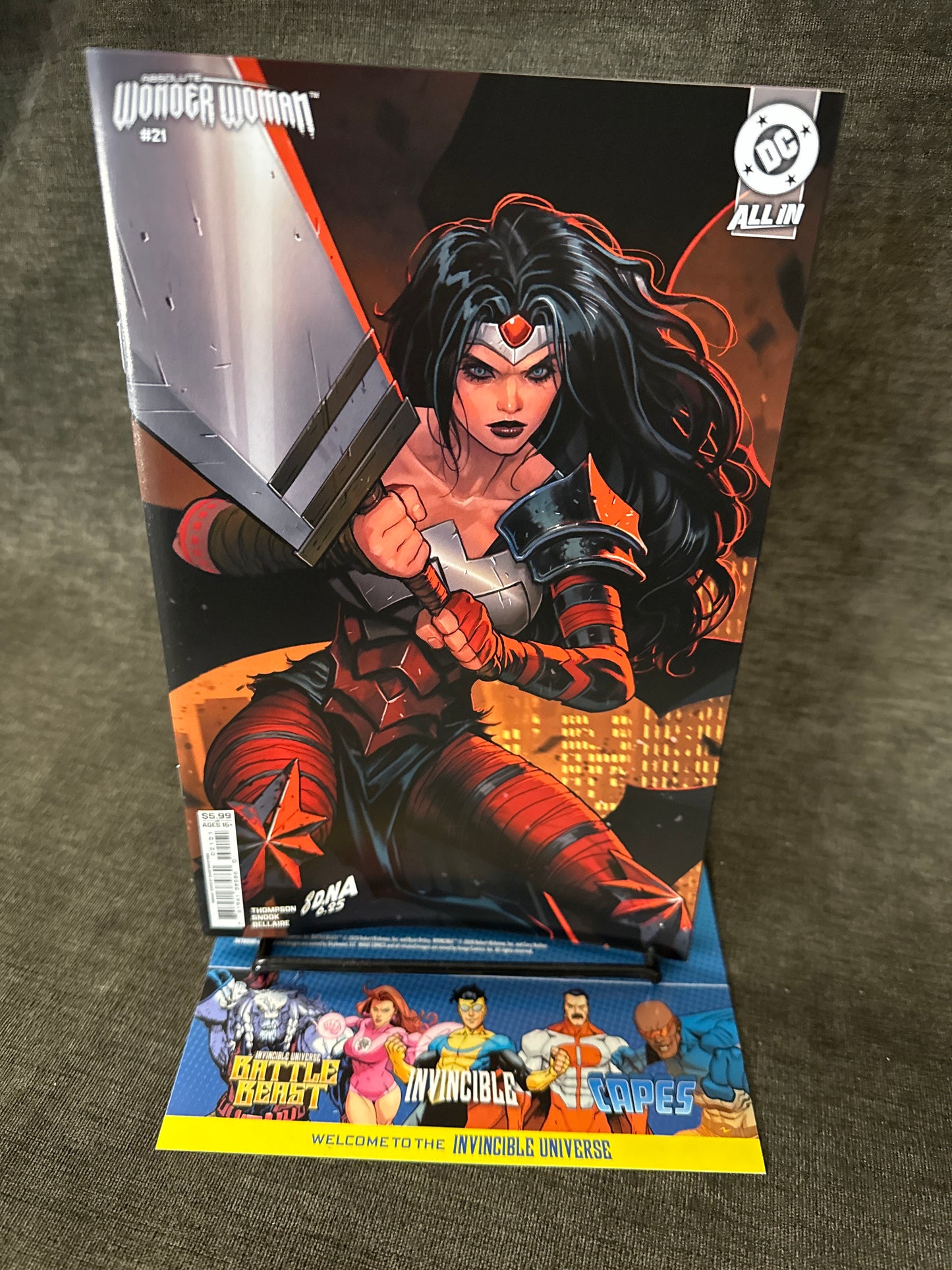 ABSOLUTE WONDER WOMAN #21 CVR B DAVID NAKAYAMA CONNECTING VARIANT