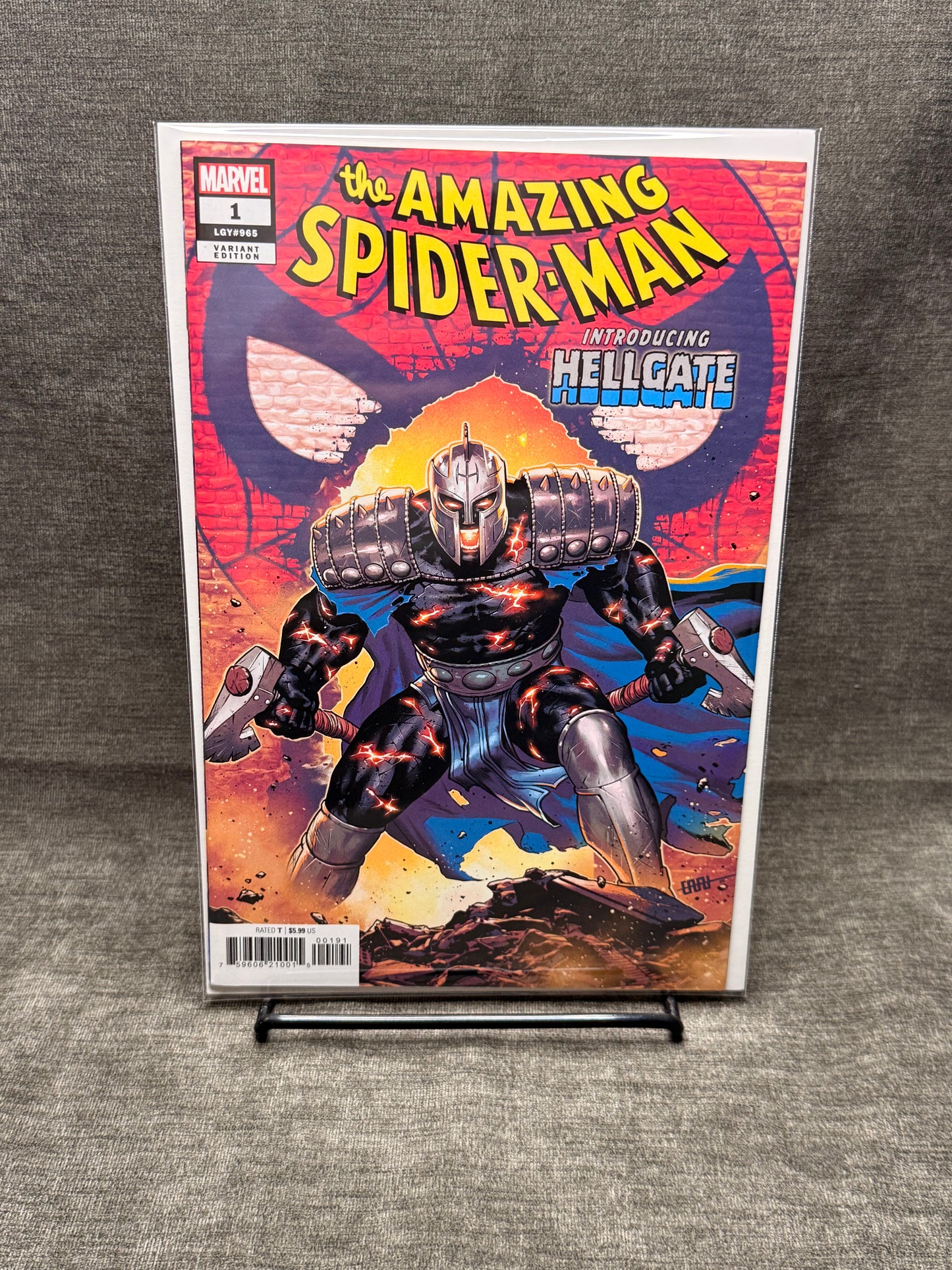 The Amazing Spider-Man #1 (1st cover appearance of Hellgate)