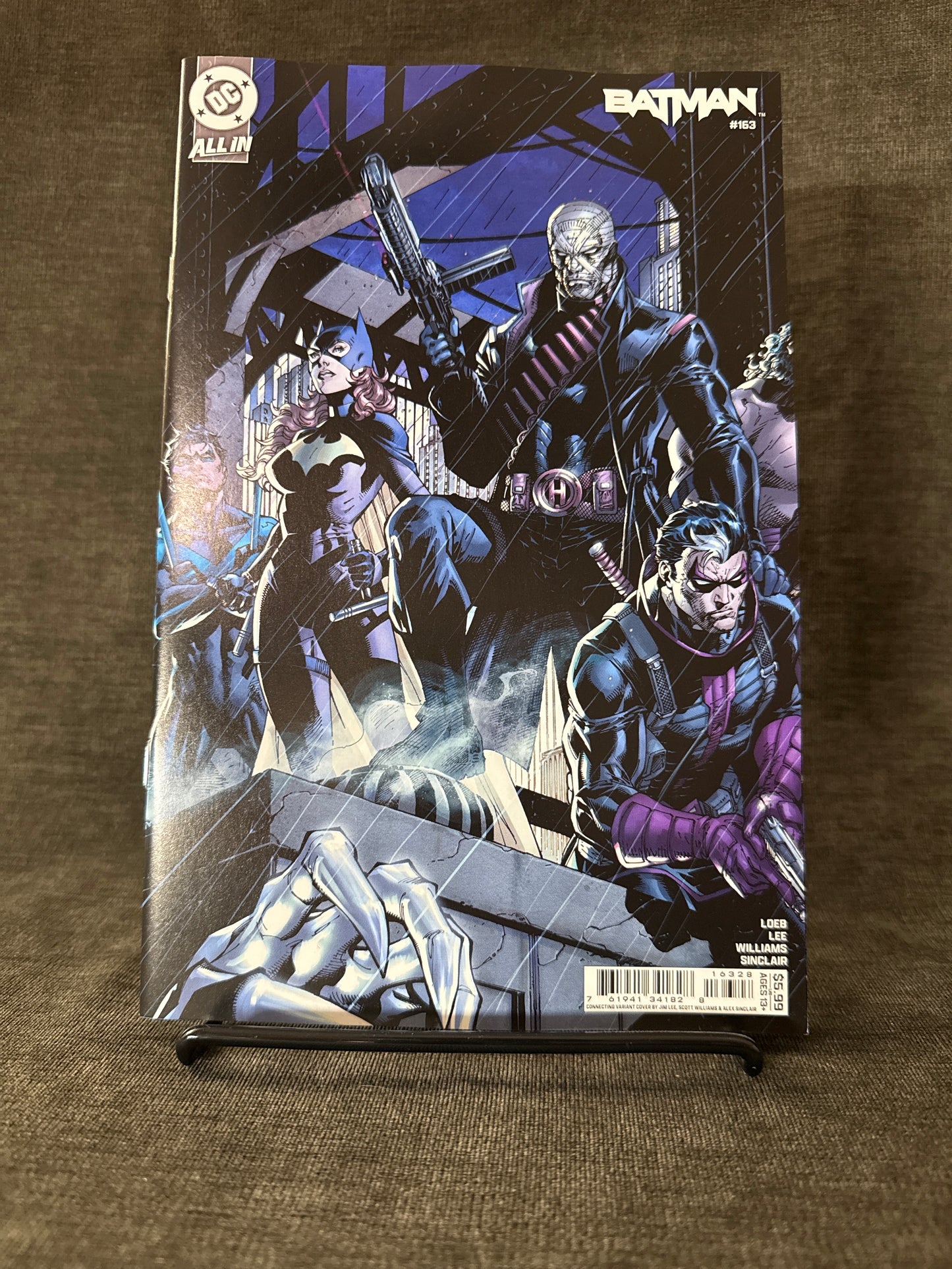 BATMAN #163 CVR F JIM LEE & SCOTT WILLIAMS HUSH BUNDLE