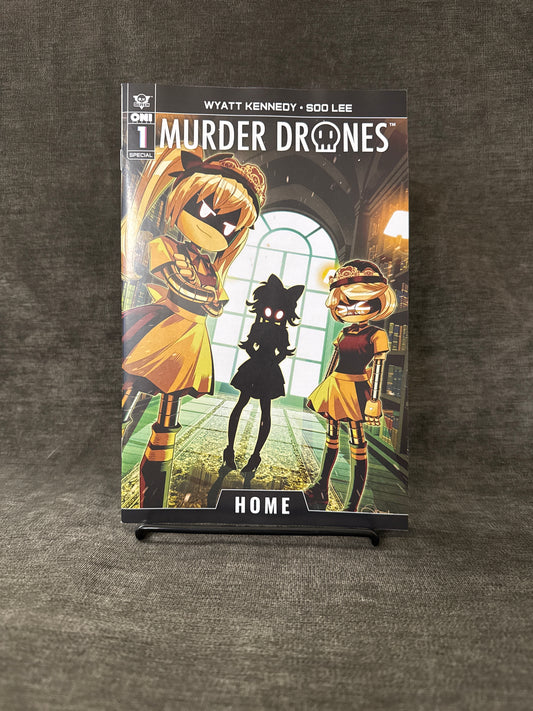 🤖🔥Murder Drones Home #1 (One Shot) – Covers A & B Available Now! 🔥🤖