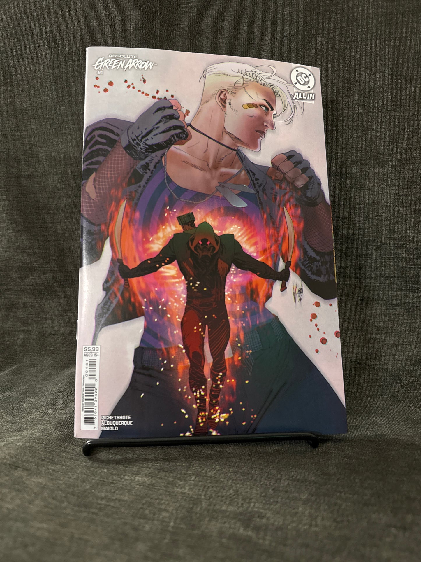 ABSOLUTE GREEN ARROW #1 (OF 6) CVR C GUILLEM MARCH CARD STOCK VAR