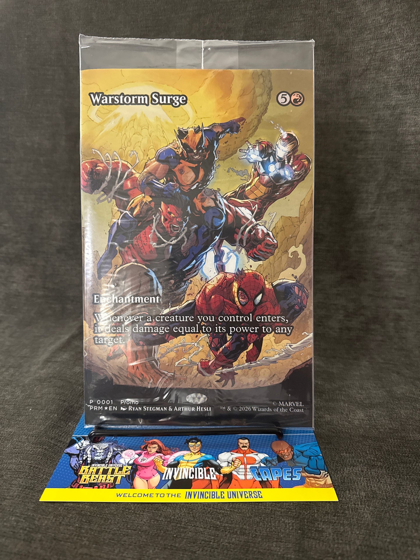 AVENGERS: ARMAGEDDON #1 RYAN STEGMAN MAGIC: THE GATHERING VARIANT