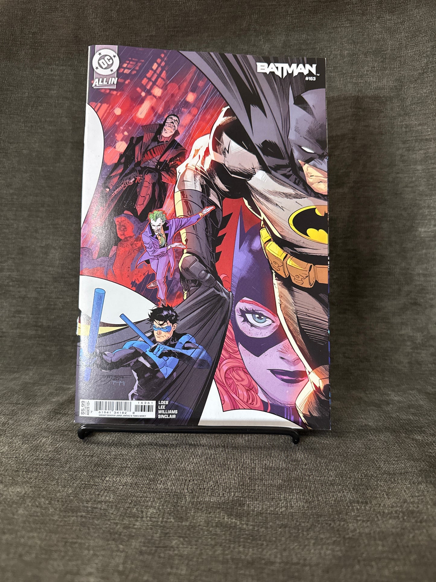 BATMAN #163 – Cover J Jorge Jiménez Connecting Card Stock Variant