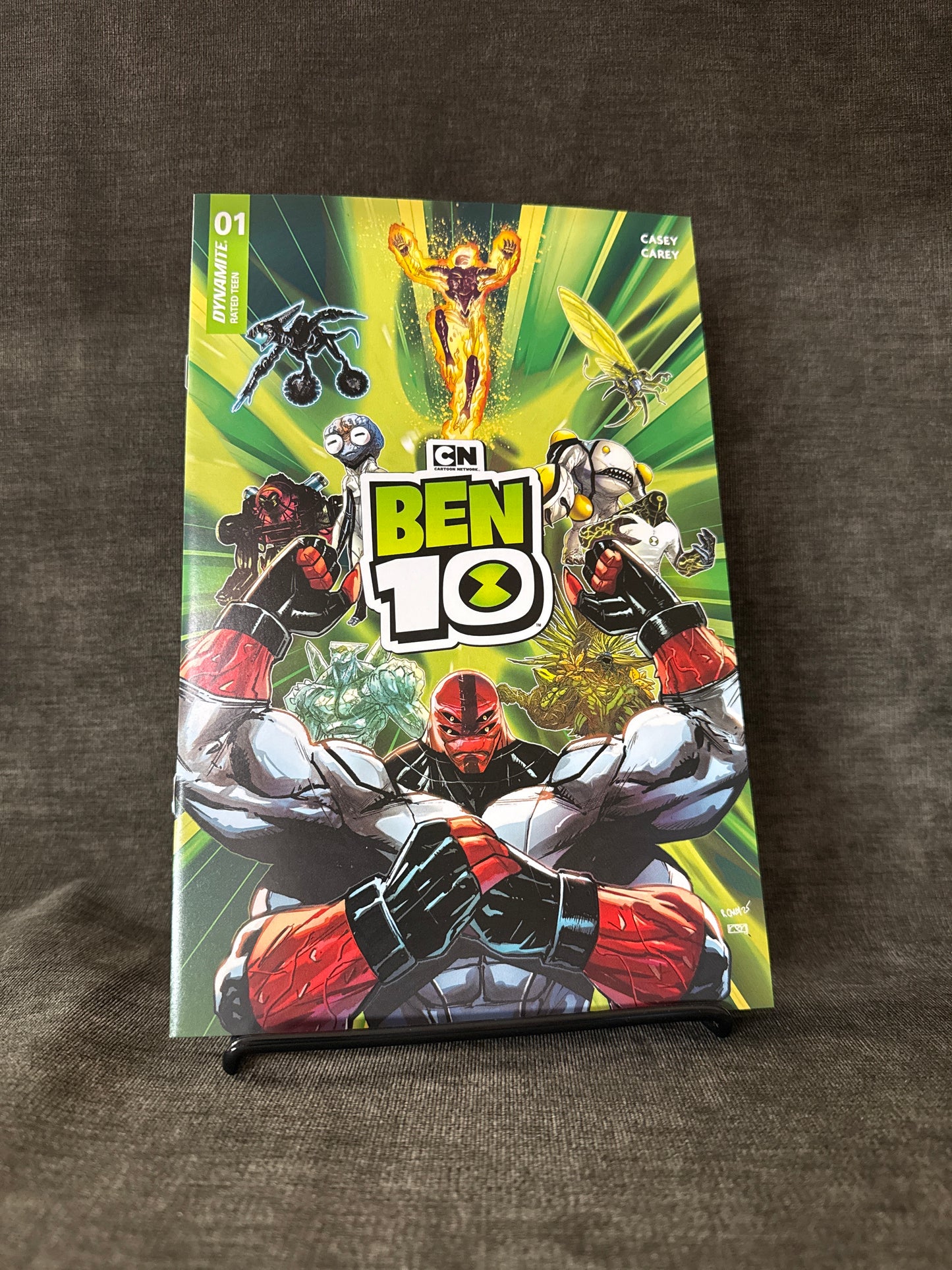 BEN 10 #1 CVR A ROBERT CAREY