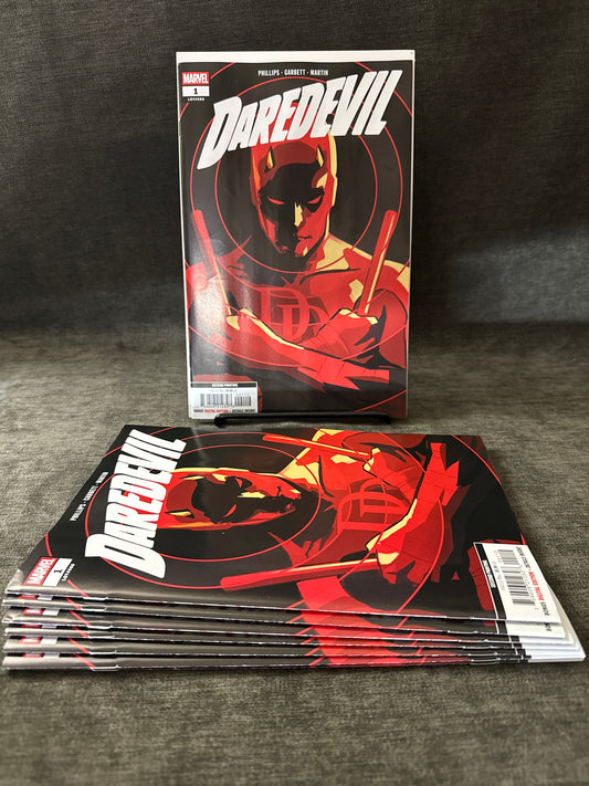 🔥 DAREDEVIL #1 (2nd Printing Variant) – Lee Garbett Cover | Marvel Comics | Key Issue 🔥